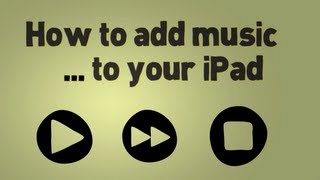 How to get music onto your iPad [upl. by Lenoil]