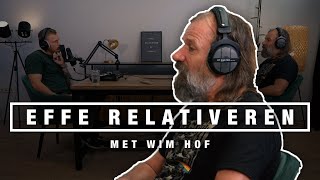 WIM HOF THE ICEMAN over GELUK GEZONDHEID STRESS DE TOEKOMST en DE DOOD  EFFE RELATIVEREN [upl. by Limann]