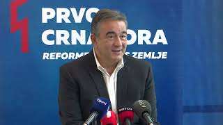 Nebojša Medojević  Konferencija za medije 06122023 [upl. by Rihat]