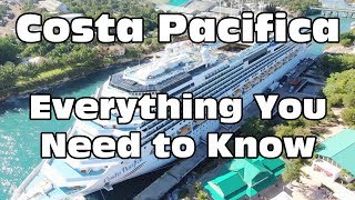 Costa Pacifica Cruise Ship  Video Tour  All Decks and 2 Cabins [upl. by Aiuqal]