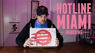 Mike Unboxes Hotline Miami 1 amp 2 Gamers Edition Collectors Edition [upl. by Cyndia]