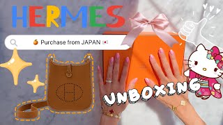 UNBOXING HERMES MINI EVELYNE TPM ☀️ Gold on Gold  Lots of Mod Shots etc 💕 [upl. by Atteuqihc]