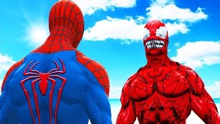 The Amazing SpiderMan vs Carnage  Epic Battle [upl. by Kreindler344]