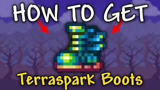 How to Get Terraspark Boots in Terraria  Terraspark Boots Terraria [upl. by Eitten]