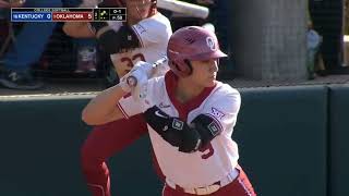 Oklahoma Sooners Softball VS Kentucky Game 2  Highlights 2023 [upl. by Uyr]