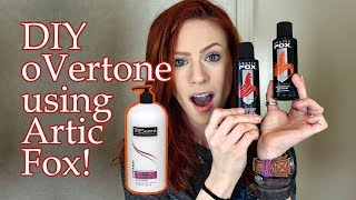 DIY oVertone using Artic Fox Poison and Sunset Orange [upl. by Annunciata]