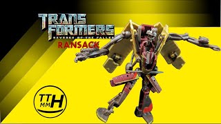 Transformers ROTF Ransack review stop motion [upl. by Rainger]