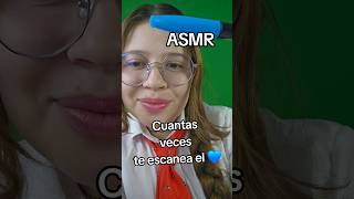 asmr TE ESCANEO para dormir 😴 relax asmr susurros asmrshorts [upl. by Nagiem]