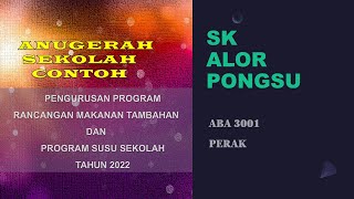 PERAK  SK ALOR PONGSU [upl. by Mundy]