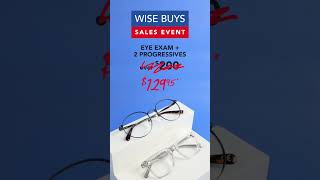 Wise Buys Sales Event at Americas Best Eyecare  Eyewear [upl. by Kinata]