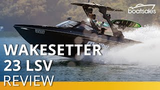 2021 Malibu Wakesetter 23 LSV Review boatsales [upl. by Etnoj]