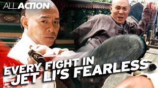 Every Fight in Jet Lis Fearless  All Action [upl. by Lilly]