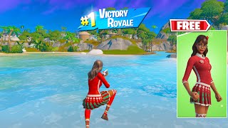 FREE KRISABELLE Skin Gameplay in Fortnite Solo Win [upl. by Courtland]