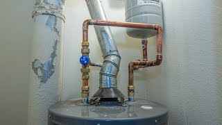 Installing a Mixing Valve and Expansion Tank on a Water Heater [upl. by Lizzie]