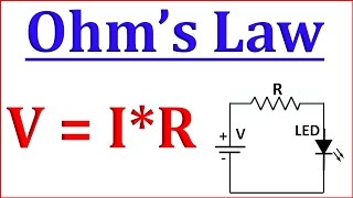 Ohms law in Hindi  LED amp Battery Connection With Ohm’s Law [upl. by Heidie795]