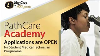 Pathcare Medical Technician Learnership now open  Application process  Requirements [upl. by Nadroj]