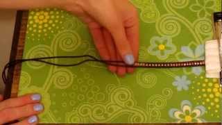 DIY Beaded Leather Wrap Bracelet [upl. by Sigvard]