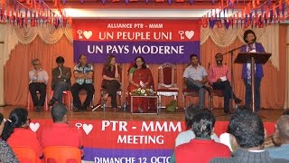 Elections générales Un trio de dames s’en prend au duo BodhaSinatambou à VacoasFloréal [upl. by Lovel]