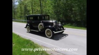 1931 Chevrolet Independence Special Sedan SOLD wwwpetersmotorcarscom [upl. by Leda]