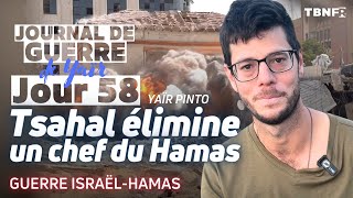 Journal de Guerre en Israël  Jour 58 quotTsahal élimine un chef du Hamasquot  TBN FR [upl. by Miculek693]