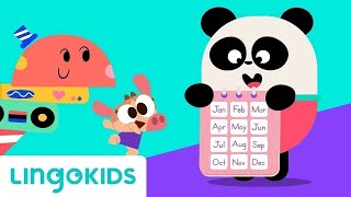 Months of the Year Song  More Kids Songs and Nursery Rhymes  Lingokids [upl. by Mair]