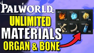 Palworld How To Get UNLIMITED Flame OrganBone Materials  Palworld Vendor Locations [upl. by Ines]