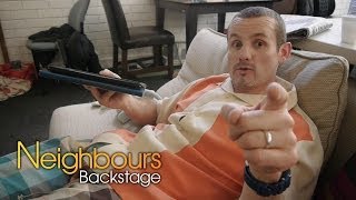 Neighbours Backstage  Ryan Moloney Toadie Rebecchi [upl. by Roselin181]