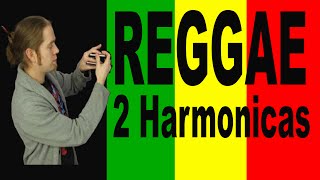 Harmonica Reggae Riff Les Colocs Tassezvous de dlà en accords [upl. by Etnaid627]