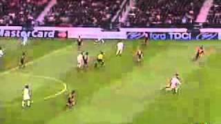 Gol Raúl Final Champions League 2002 Real Madrid 10 BLeverkusen 21 final [upl. by Yttel162]