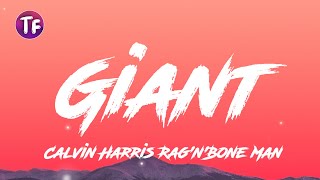 Calvin Harris RagnBone Man  Giant LyricsLetra [upl. by Zilvia]