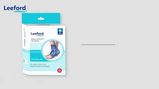 How to use Leeford Ankle Support Enhanced Stability for Sports and Daily Activities [upl. by Ennoitna]