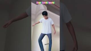 exo love shot dance tutorial kpop exo dance dancechallenge shorts [upl. by Gerrie]