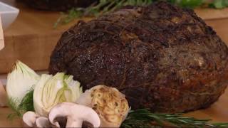 Rastelli 455 lb Black Angus Center Cut Prime Rib Roast on QVC [upl. by Latnahc]