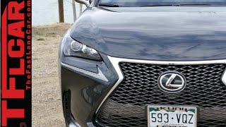 2015 Lexus NX200t Turbo 060 MPH Review New Fastish FSport [upl. by Sparks]