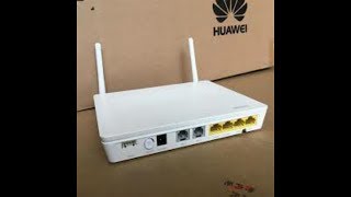 configuration du routeur fibre HUAWEI HG 8245H ضبط إعدادات روتر [upl. by Tsenre740]