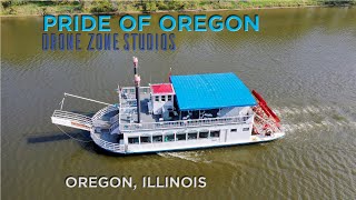 Pride of Oregon  Paddlewheel Boat Oregon Illinois [upl. by Anthia]