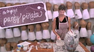 DIY Piñata How to make a piñata big and strong enough for grownups [upl. by Egni]