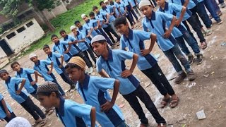 आनंददायी शनिवार  second shift Boys Class V to Vlll  in Madinatul Uloom High School [upl. by Arlie]