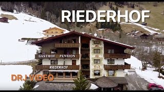 Drone flight over Riederhof Gerlos Austria [upl. by Taro584]