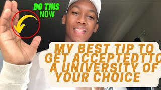 CUT REGISTRATIONS 2023  HOW TO GET ACCEPTED TO STUDY AT UJ OR ANY UNIVERSITY SA STUDENT YOUTUBER [upl. by Gnok]