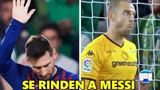 Se rinden a Messi el mas grande Messi vs Betis LO QUE NO SE VIO [upl. by Mcgaw]