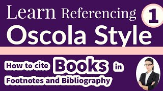 How to cite Books in Oscola Style Referencing  Oscola Guide Part 1  UK LLM UK LLB Bar exam GDL [upl. by Nabroc]