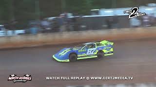 Super Late Model Qualifying North Georgia Speedway April 22 2023 [upl. by Yclehc643]