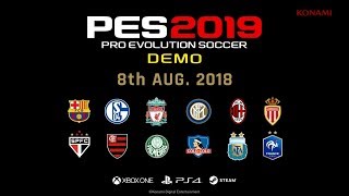 PES 2019 Demo Trailer [upl. by Bondie]