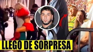 Feid Llega Y Saca Cargada A Karol G De Su Concierto Anuel Reacciona Así [upl. by Gnil]