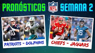 Pronósticos Semana 2  ¿Quién ganará cada partido  NFL 2023 [upl. by Enovahs97]