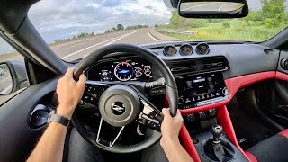 2023 Nissan Z Performance  POV Driving Impressions [upl. by Adnylam]