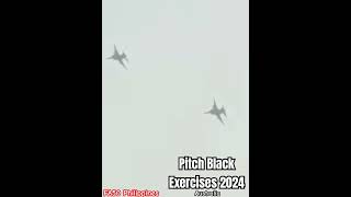 Pitch Black Exercises 2024 philippineairforce PhilippineNavy aircraft [upl. by Kirby664]