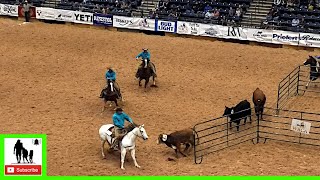 Team Penning  2020 WRCA World Championship Ranch Rodeo  Friday Afternoon [upl. by Nagiem]