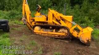 John Deere 450 Crawler Loader  Backhoe Review [upl. by Alegnaoj]